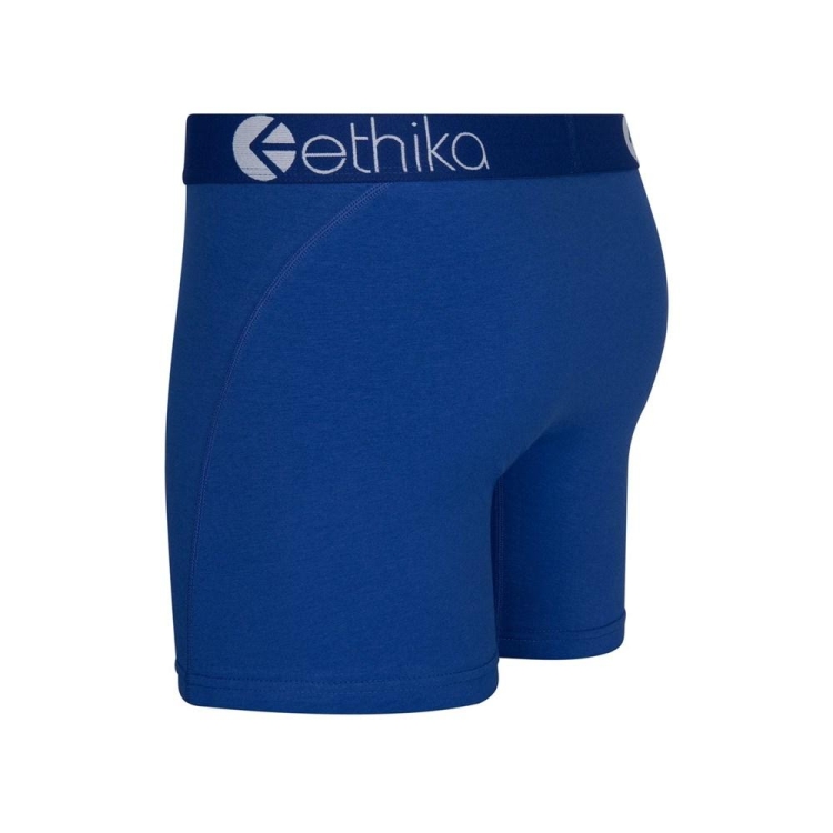 Ethika Winner Men's Mid Boxers Blue | CB8471253