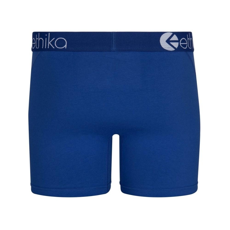 Ethika Winner Men's Mid Boxers Blue | CB8471253