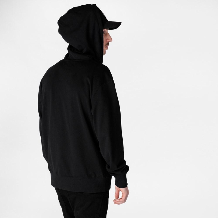 Ethika Zip - Solid Men's Hoodies Black | CK3407598